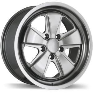 Replika – R186 – Gunmetal – 18″x10″ 50mm – All weather Wheels – R186-1800-53PN+50R715